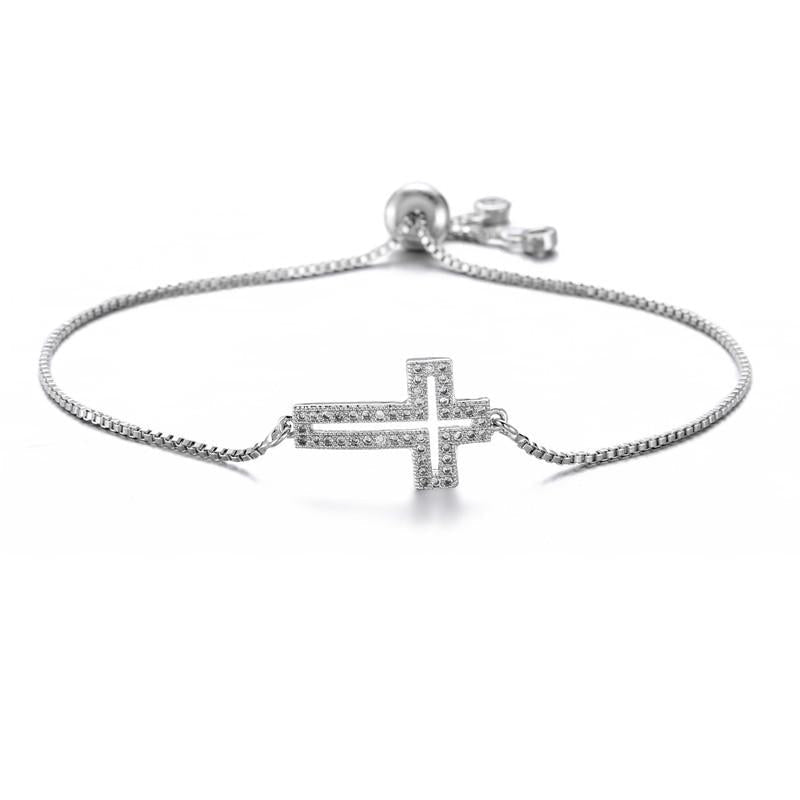 Pulseira Cruz Vazada