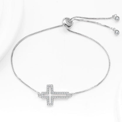Pulseira Cruz Vazada