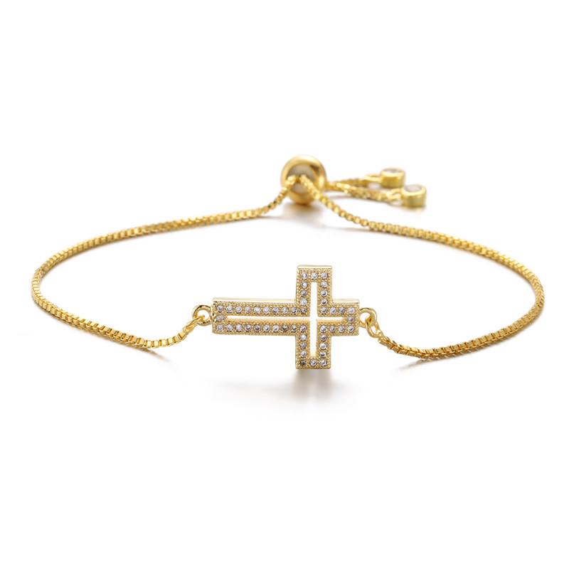 Pulseira Cruz Vazada