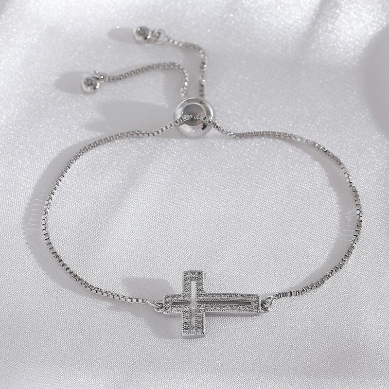Pulseira Cruz Vazada