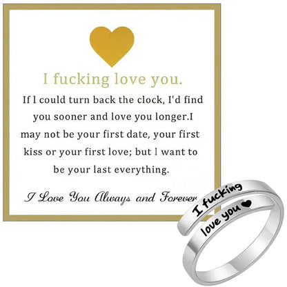 I Fvcking Love You Ring