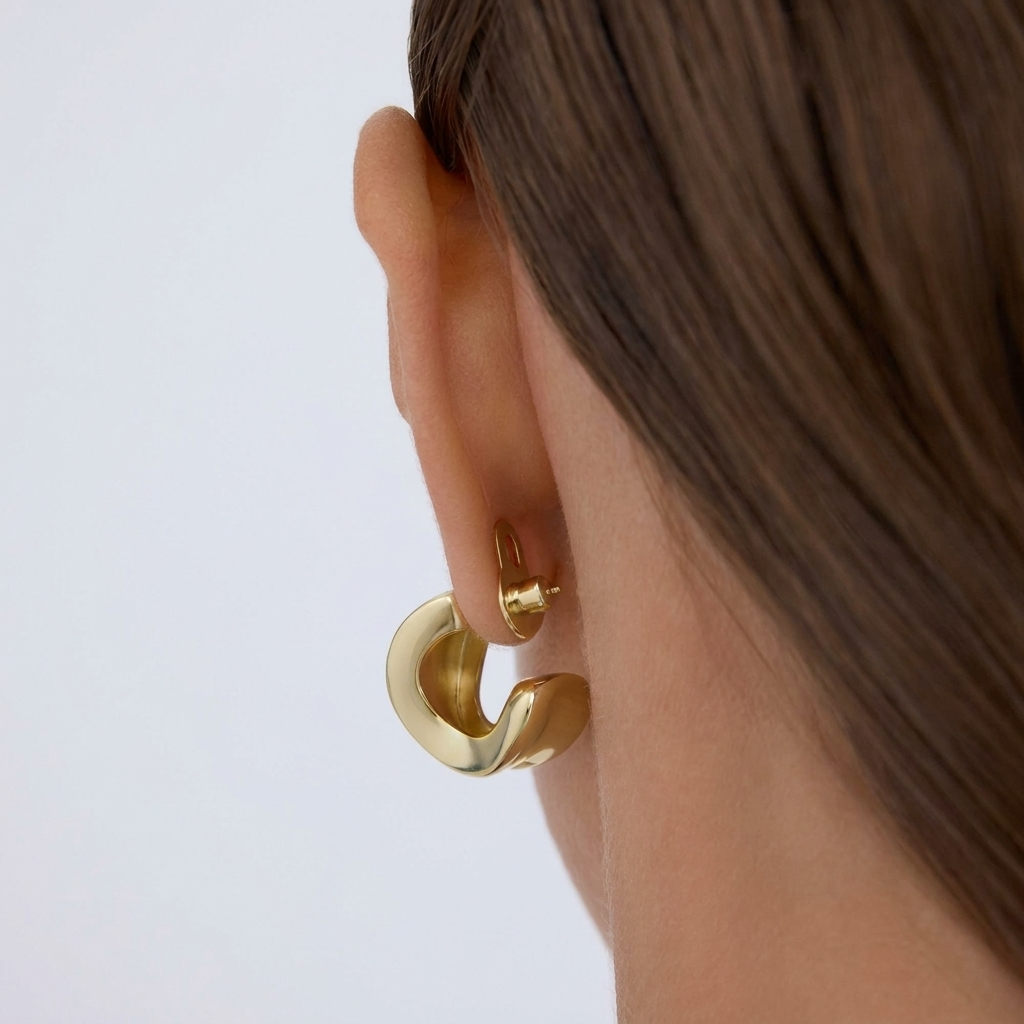 Gold Plated Lobe Lifter Earring Backs